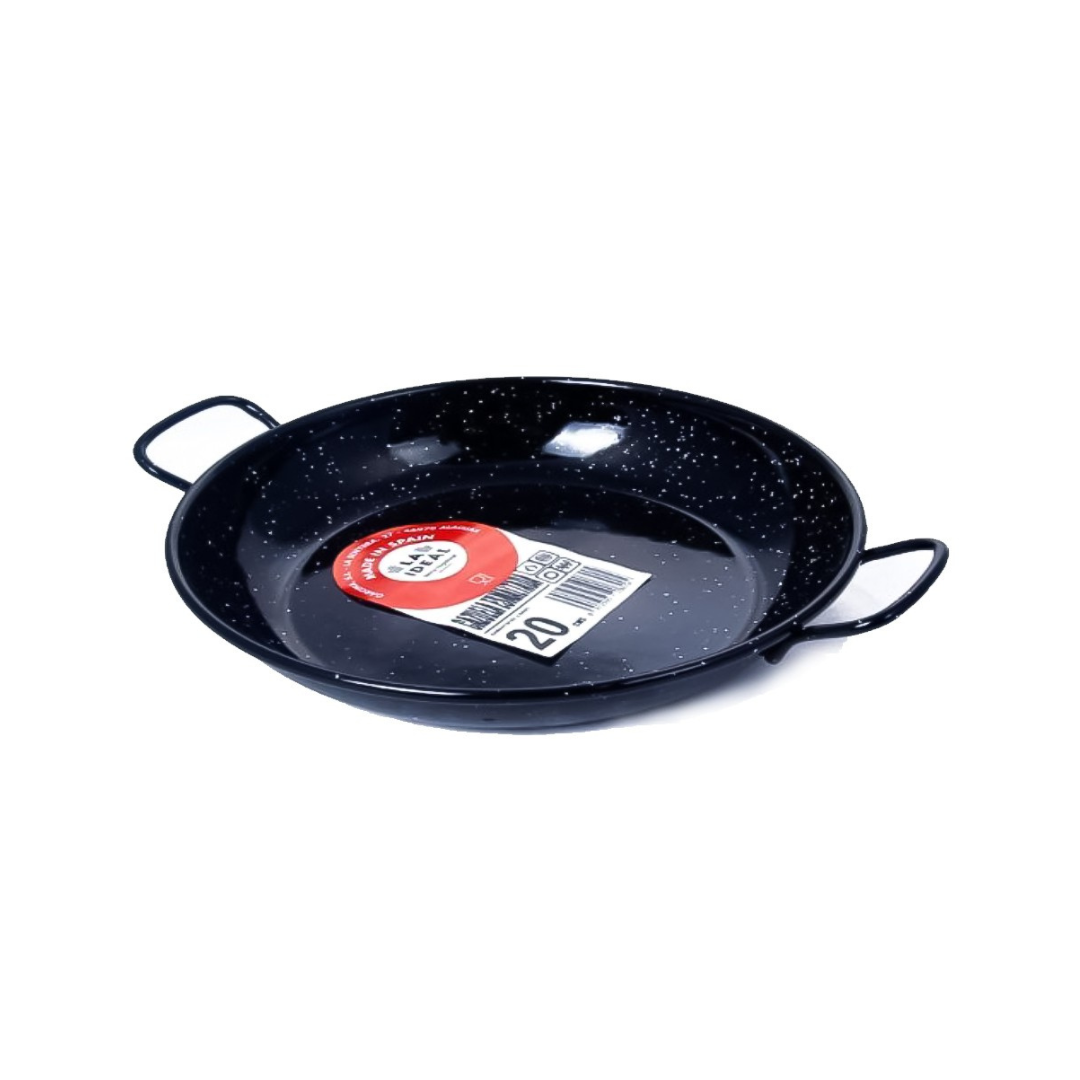 Paella Pan Enamel Esmaltada 20cm / 7.8"