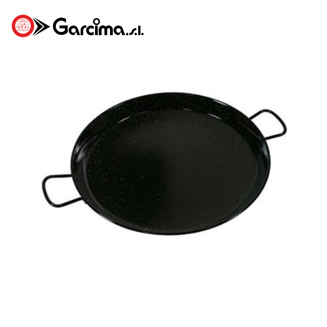 Garcima Paella Pata Negra Induction Esmaltada 34cm