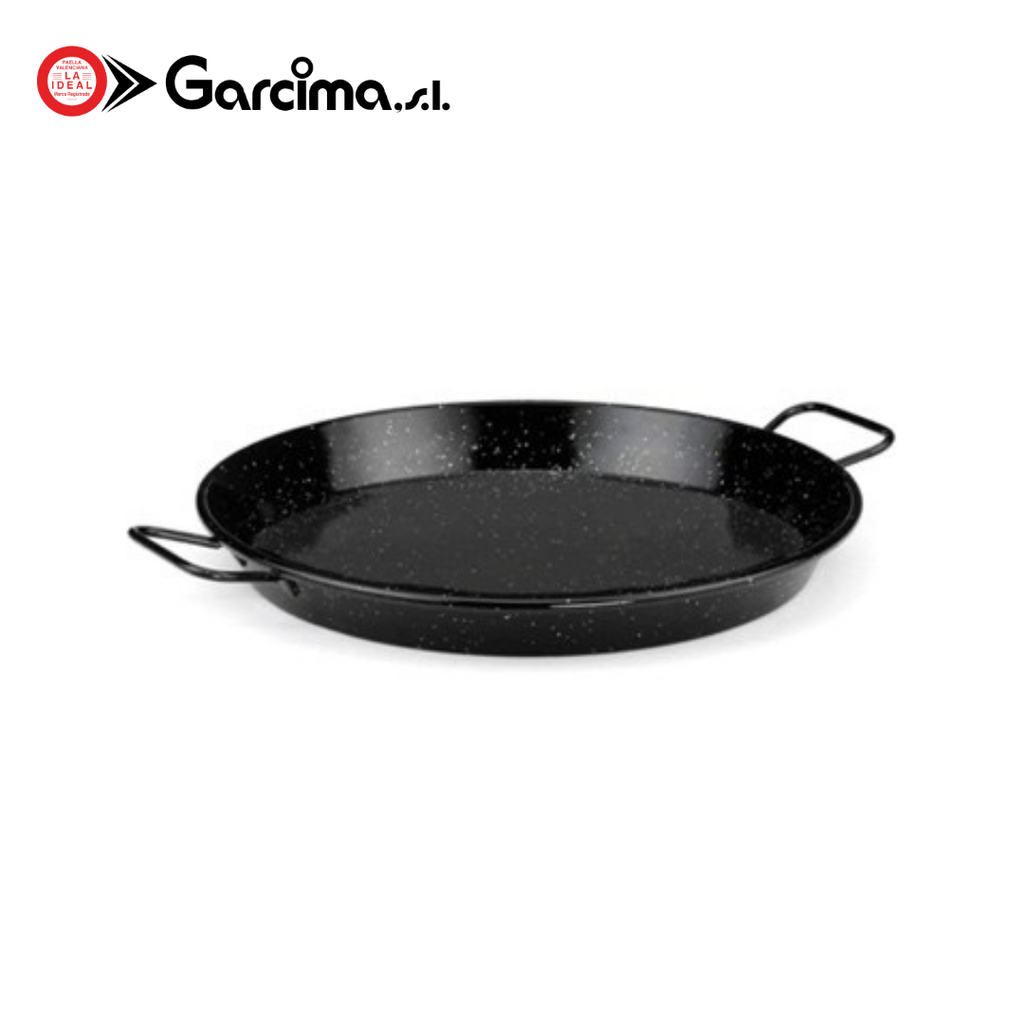 Garcima Paella Pata Negra Induction Esmaltada 34cm