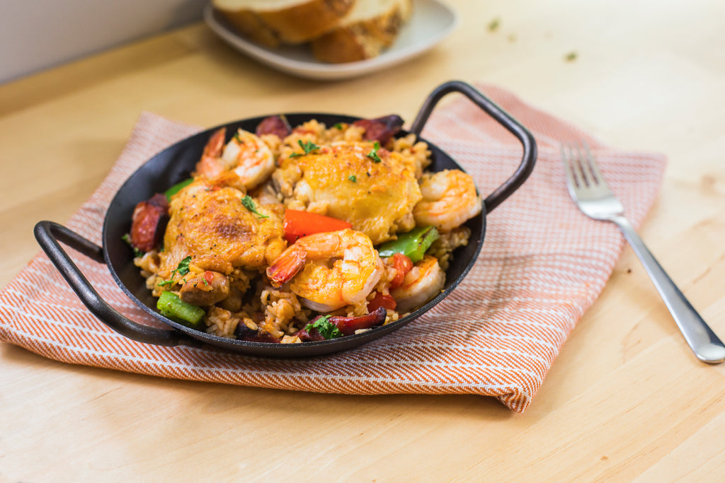 Lodge Carbon Steel Skillet Dual Handle 8"