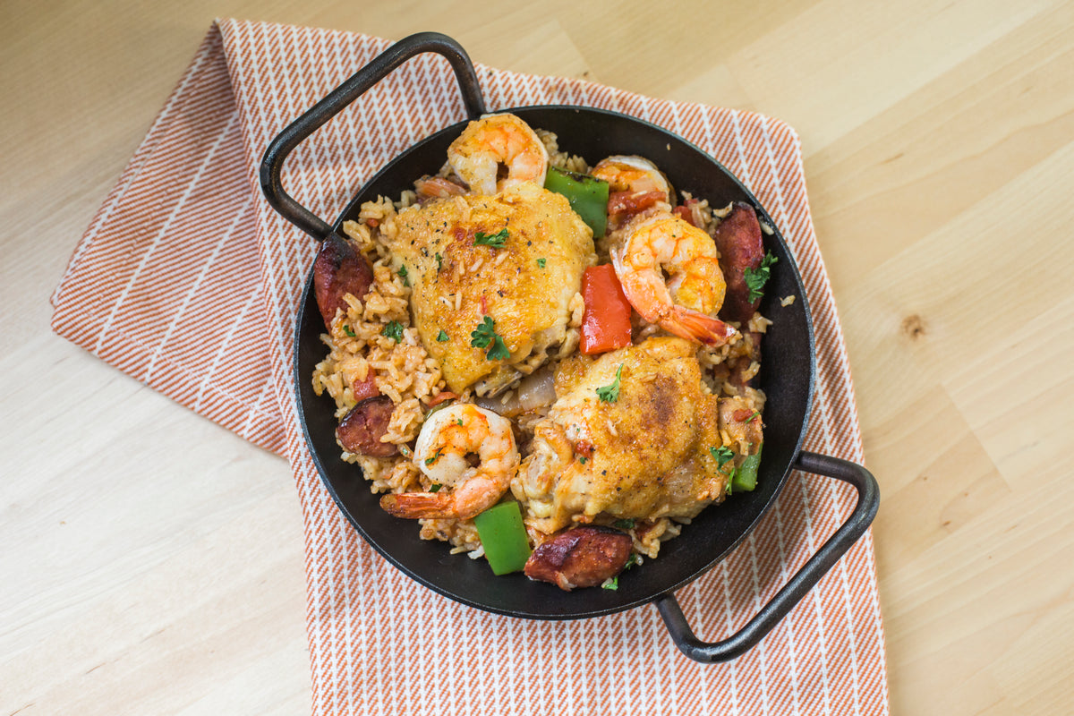 Lodge Carbon Steel Skillet Dual Handle 8"