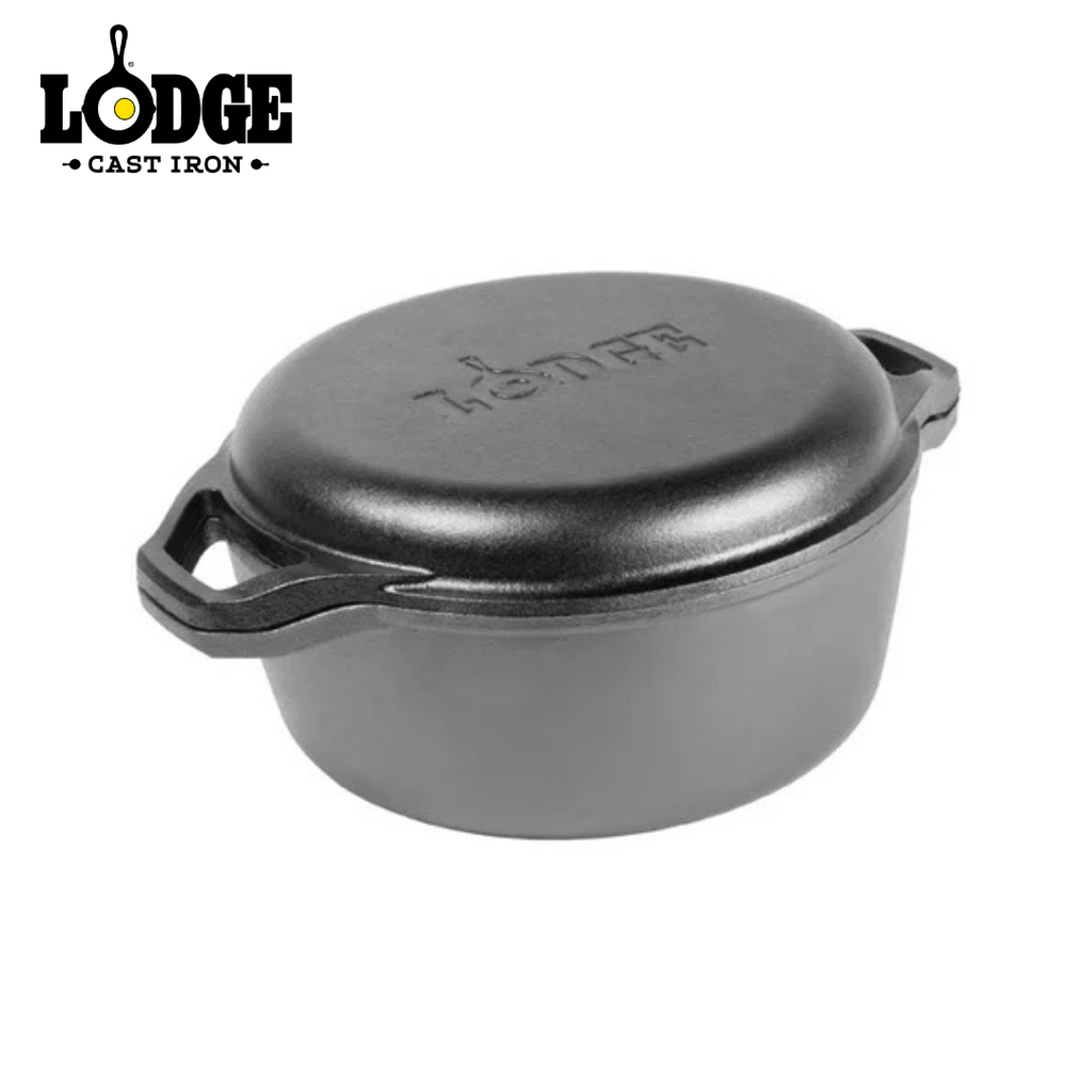 Lodge Chef Collection Double Dutch Oven 6QT
