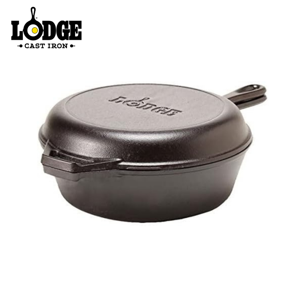 Lodge Cast Iron Combo Cooker 3.2QT