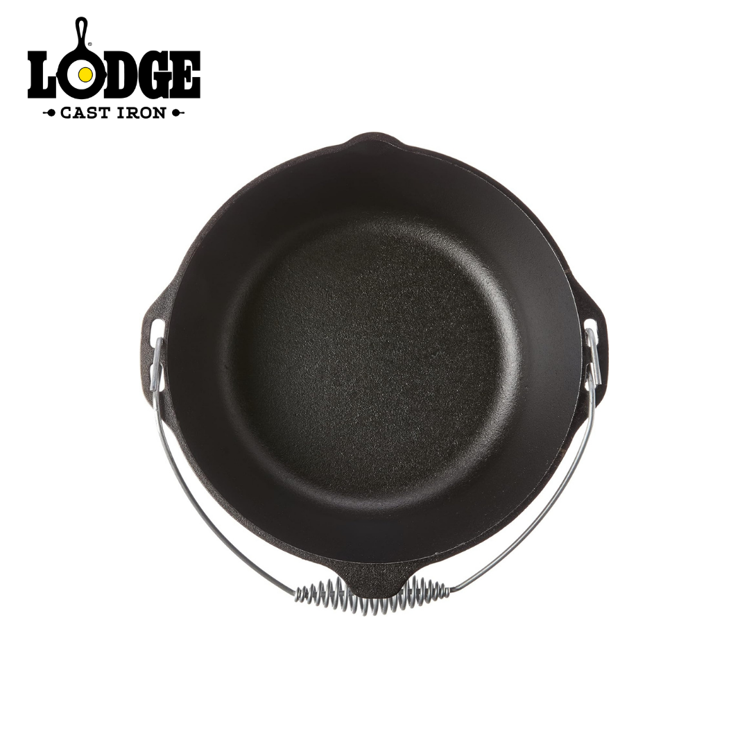 Lodge Cast Iron Dutch Oven with Bail Handle 7QT