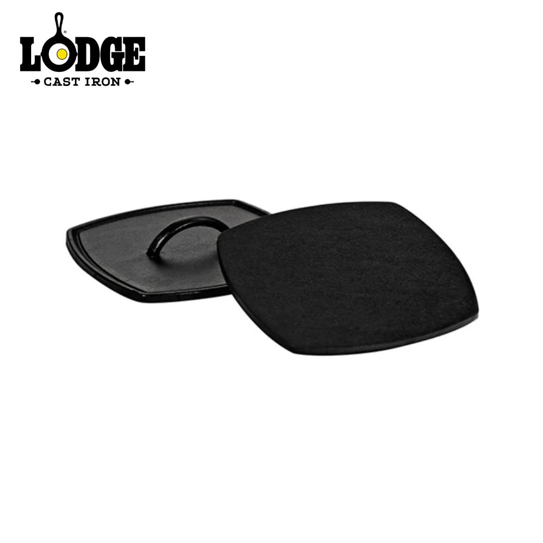 Lodge Cast Iron Flat Grill Press 8.25"