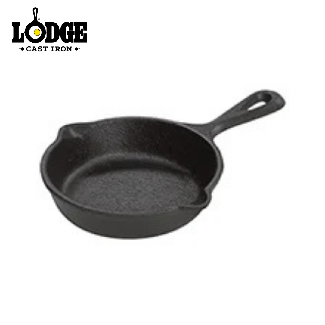 Lodge Seasoned Cast Iron Skillet Pan 3.5"