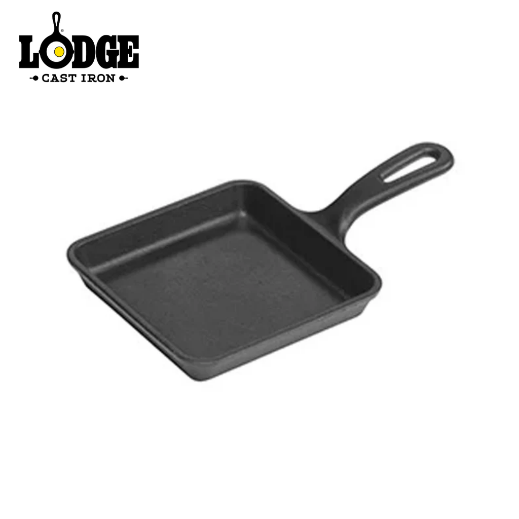 Lodge Cast Iron Skillet Pan Square 5.5"
