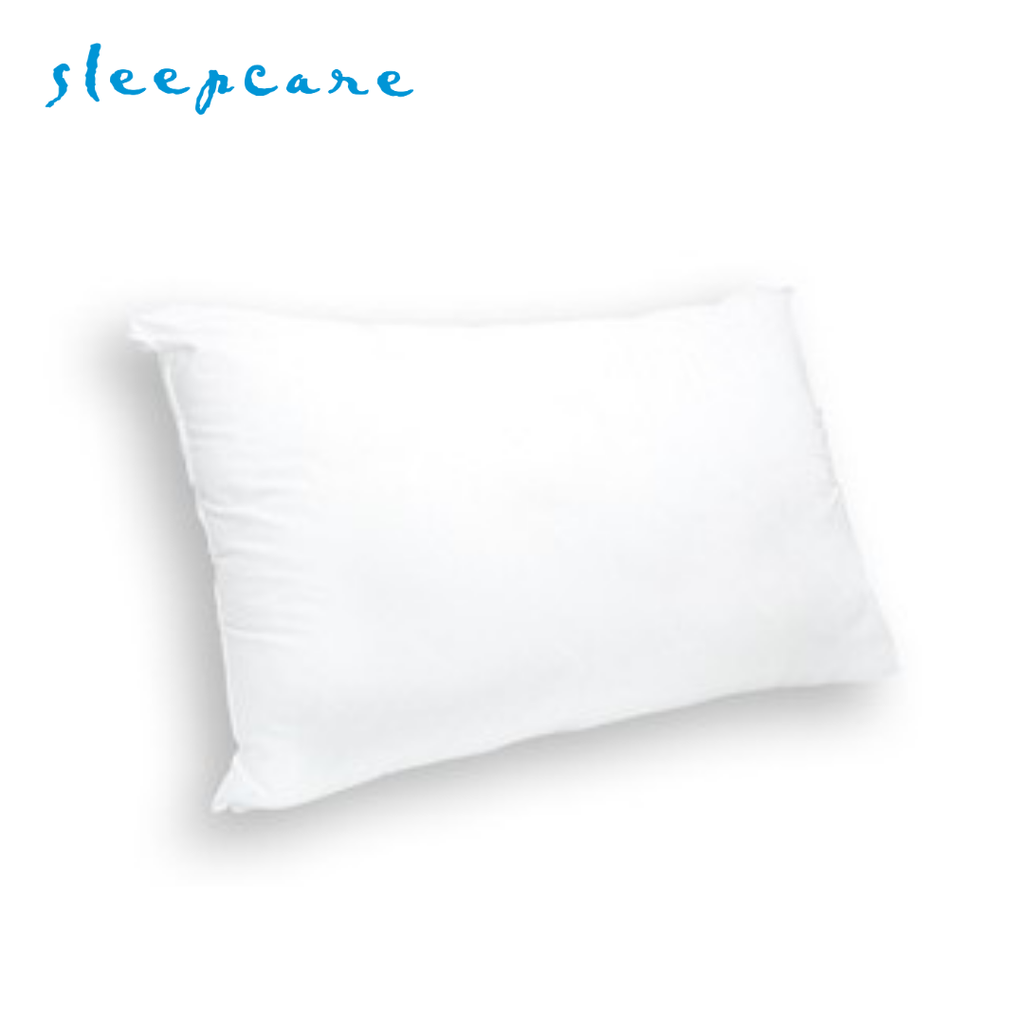 Sleepcare HealthGuard Anti-Bacterial Anti-Bed Bug Queen Pillow with 800g Polyester Polyfill and 200-Thread Count