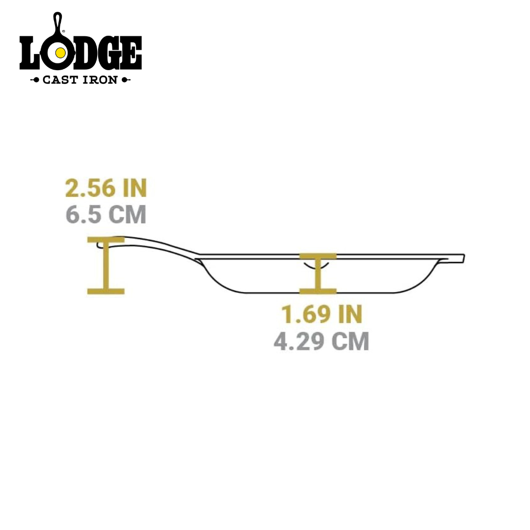 Lodge Chef Style Cast Iron Skillet 10"