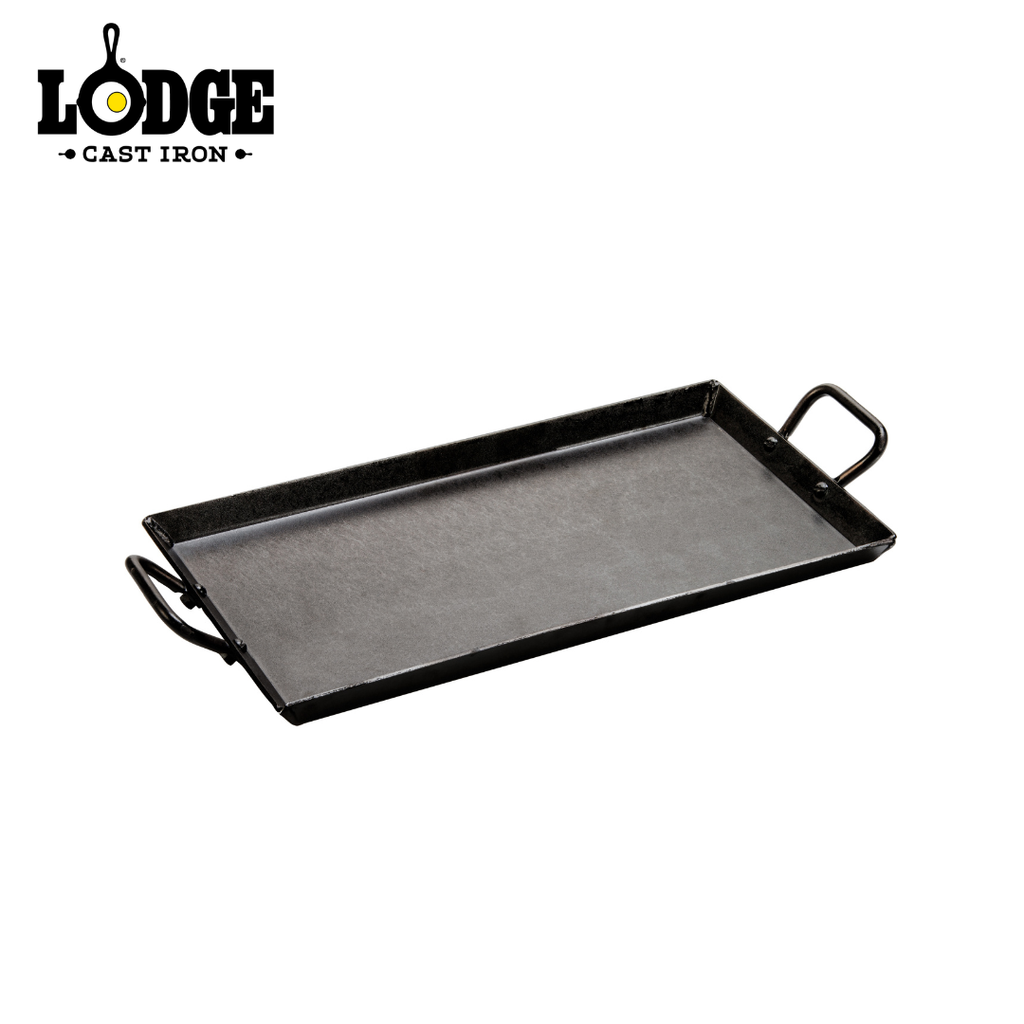Lodge Seasoned Carbon Steel Griddle 18x10"
