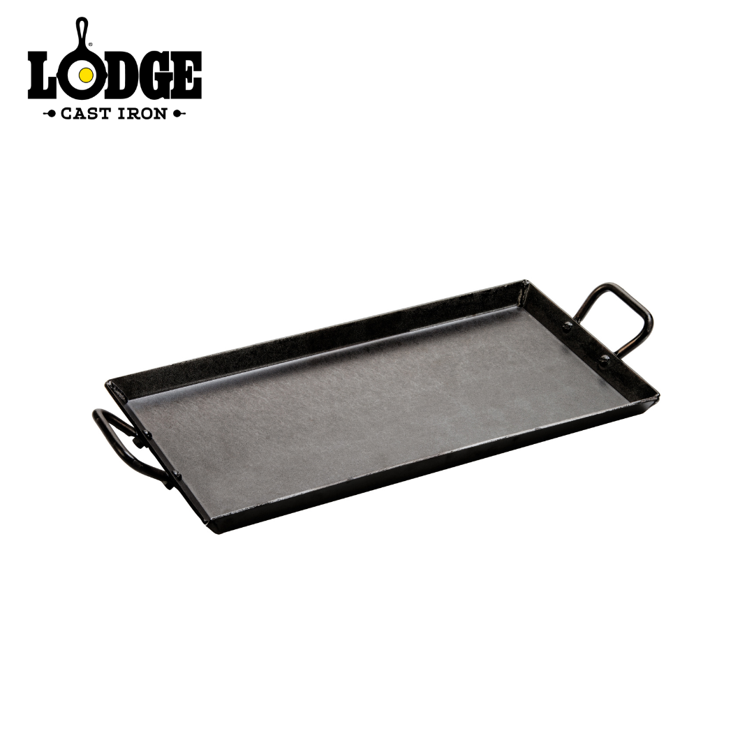 Lodge Seasoned Carbon Steel Griddle 18x10"