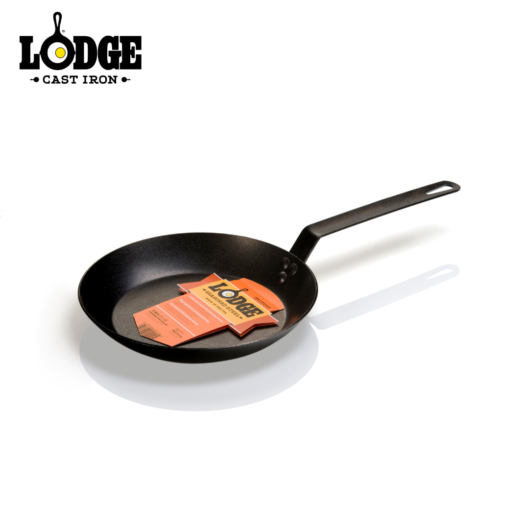 Lodge Seasoned Carbon Steel Skillet 10"