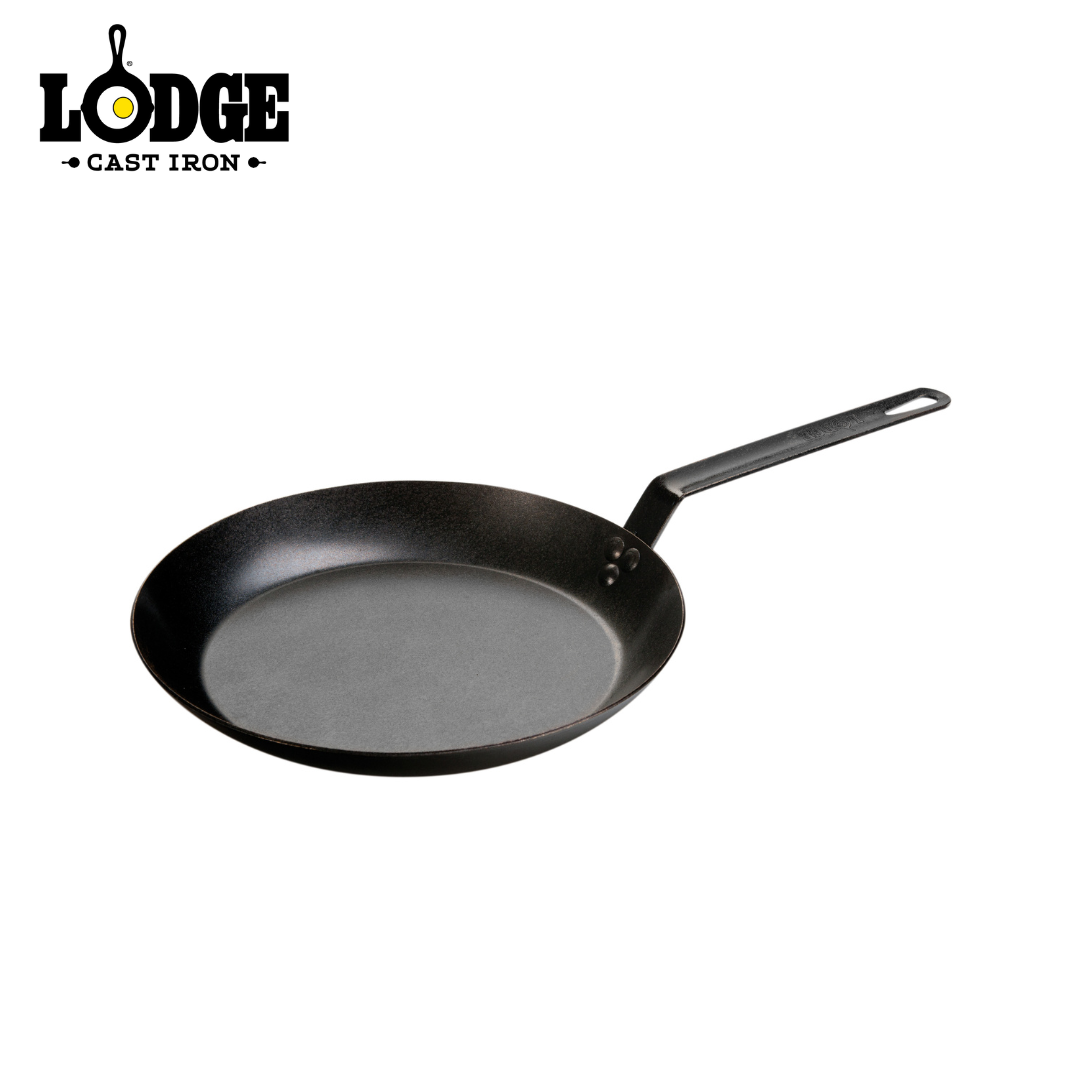 Lodge Seasoned Carbon Steel Skillet 12"