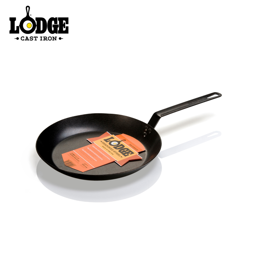 Lodge Seasoned Carbon Steel Skillet 12"