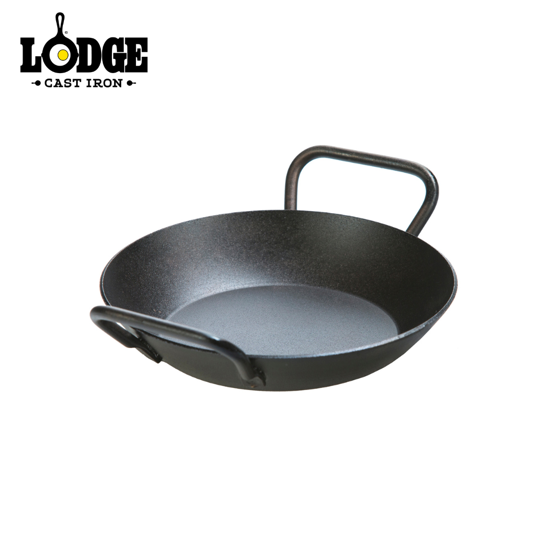 Lodge Carbon Steel Skillet Dual Handle 8"